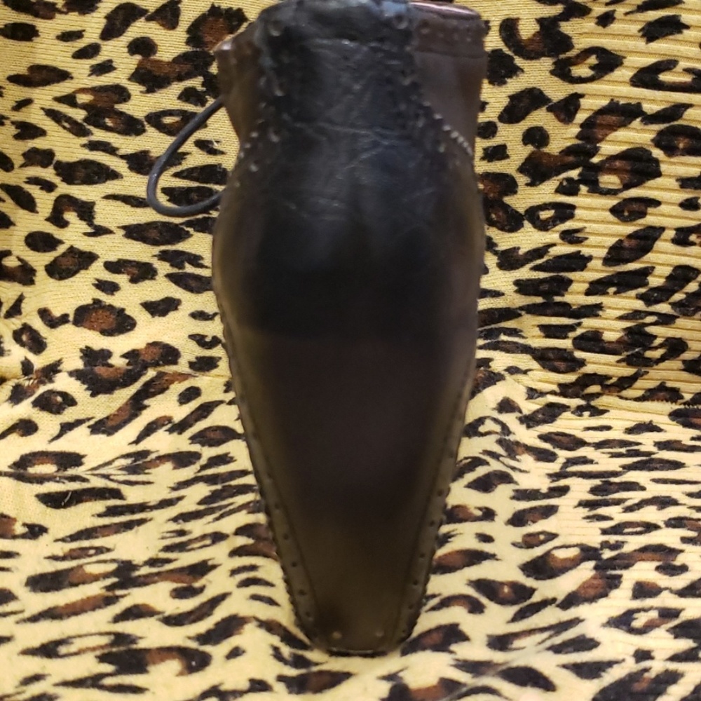 Poetic License Black wedge bootie - Picture 4 of 7